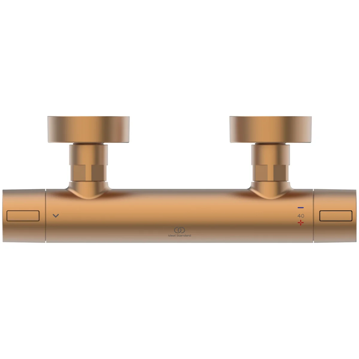 Ideal Standard Ceratherm Alu+ Brausethermostat, Bronze, Aufputz, Wandmontage