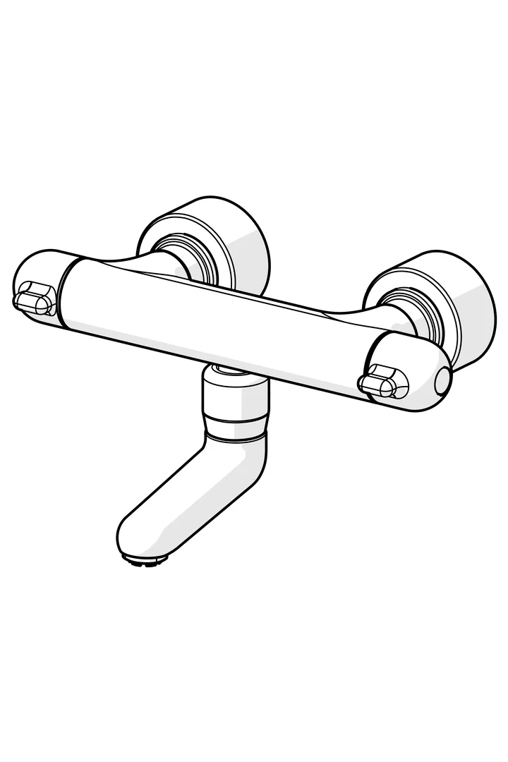 HansaMEDIPRO Waschtischbatterie HansaMEDIPRO 0830 Ausladung 179 DN15 Chrom HansaMEDIPRO Waschtischbatterie HansaMEDIPRO 0830 Ausladung 179 DN15 Chrom