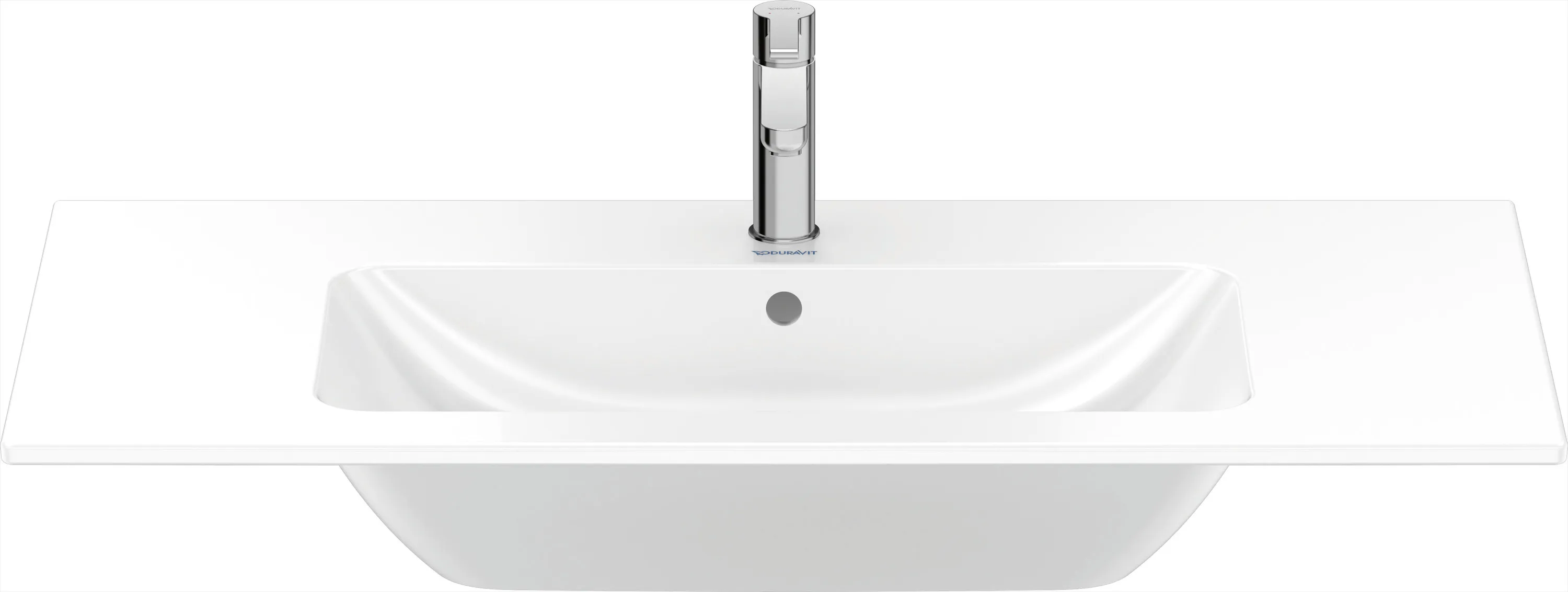 Wandwaschtisch „ME by Starck“, mit Überlauf, Hahnlochposition mittig in Weiß Hochglanz Wandwaschtisch „ME by Starck“, mit Überlauf, Hahnlochposition mittig in Weiß Hochglanz