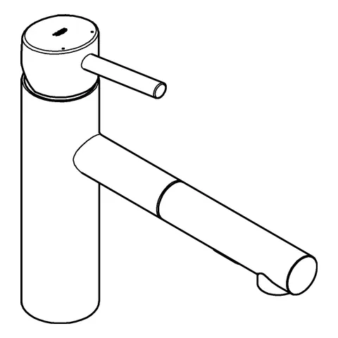 Grohe Concetto Einhand-Spültischbatterie 30273_1, mittelhoher Auslauf, Einlochmontage, herausziehbare Dual Spülbrause, chrom Grohe Concetto Einhand-Spültischbatterie 30273_1, mittelhoher Auslauf, Einlochmontage, herausziehbare Dual Spülbrause, chrom