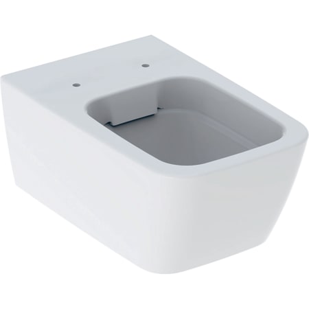 Wand-Tiefspül-WC „iCon Square“ geschlossene Form 35 × 31 × 54 cm, ohne Spülrand, Befestigung verdeckt