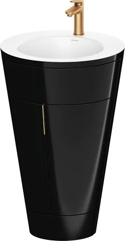 Duravit Waschtischunterschrank bodenstehend „Starck 1“ 56 × 86,4 × 60,5 cm in Weiß Matt, mit Beleuchtung Duravit Waschtischunterschrank bodenstehend „Starck 1“ 56 × 86,4 × 60,5 cm in Weiß Matt, mit Beleuchtung