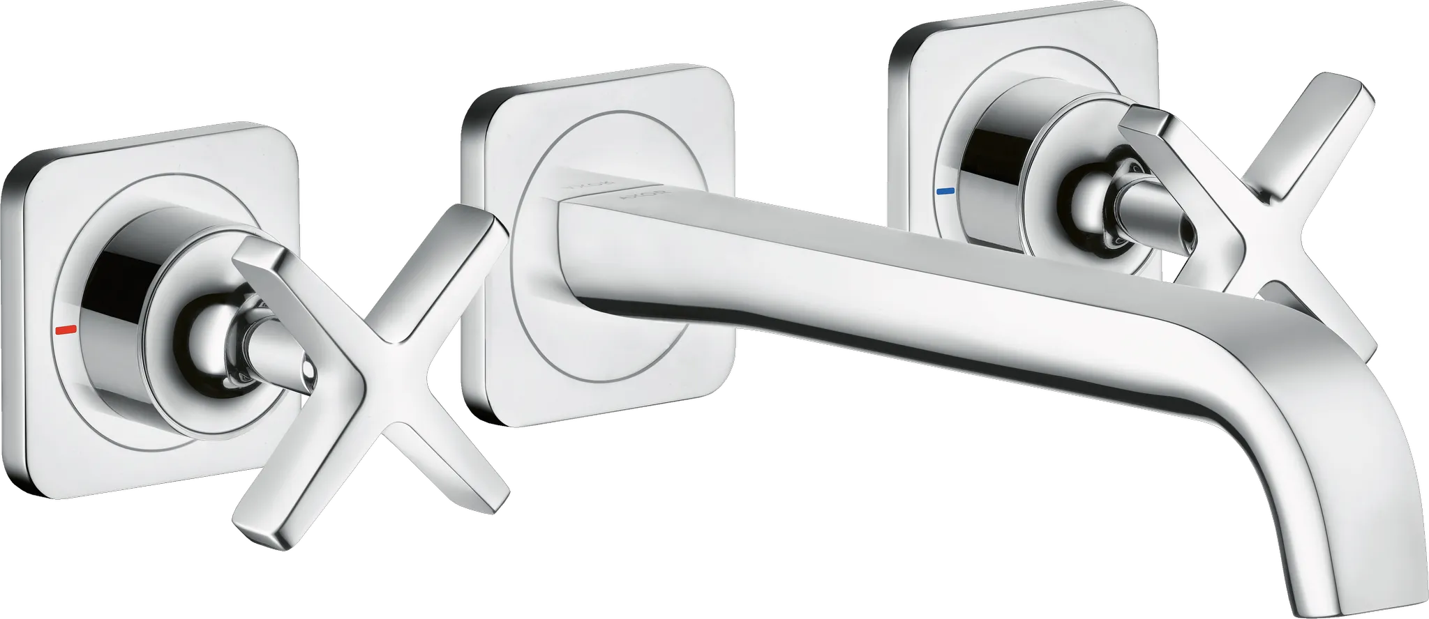 3-L.Waschtischarmatur Axor Citterio E Fertigset Wandmontage chrom 3-L.Waschtischarmatur Axor Citterio E Fertigset Wandmontage chrom