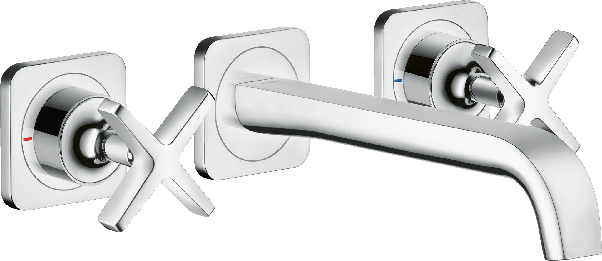 Hansgrohe AXOR Citterio E 3-Loch Waschtischarmatur Unterputz Chrom Hansgrohe AXOR Citterio E 3-Loch Waschtischarmatur Unterputz Chrom