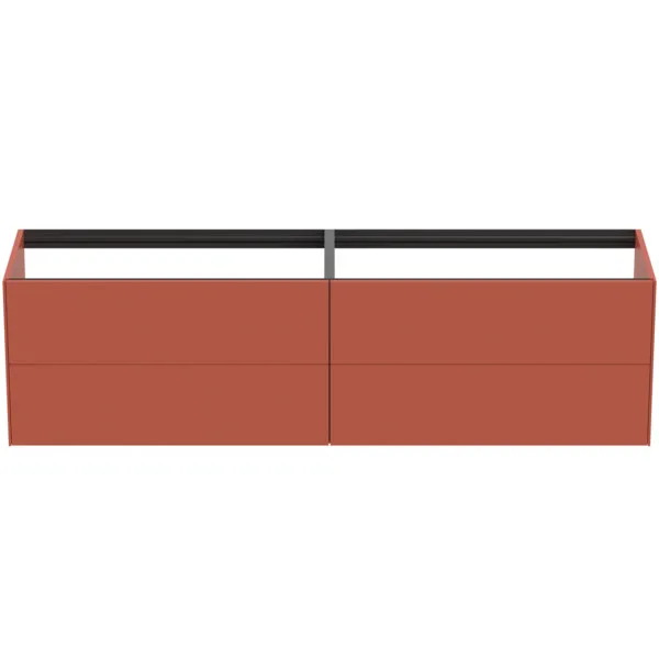 Ideal Standard Waschtischunterschrank Conca, 4 Auszüge, ohne Platte, 1985x505x540 mm, Sunset