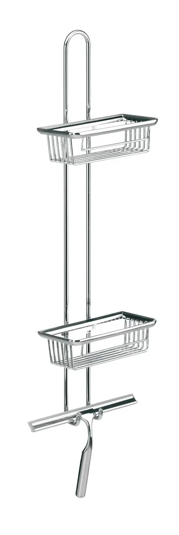 emco system 2 Wandetagere 2 tiefe Körbe, 1 Duschwischer, chrom emco system 2 Wandetagere 2 tiefe Körbe, 1 Duschwischer, chrom