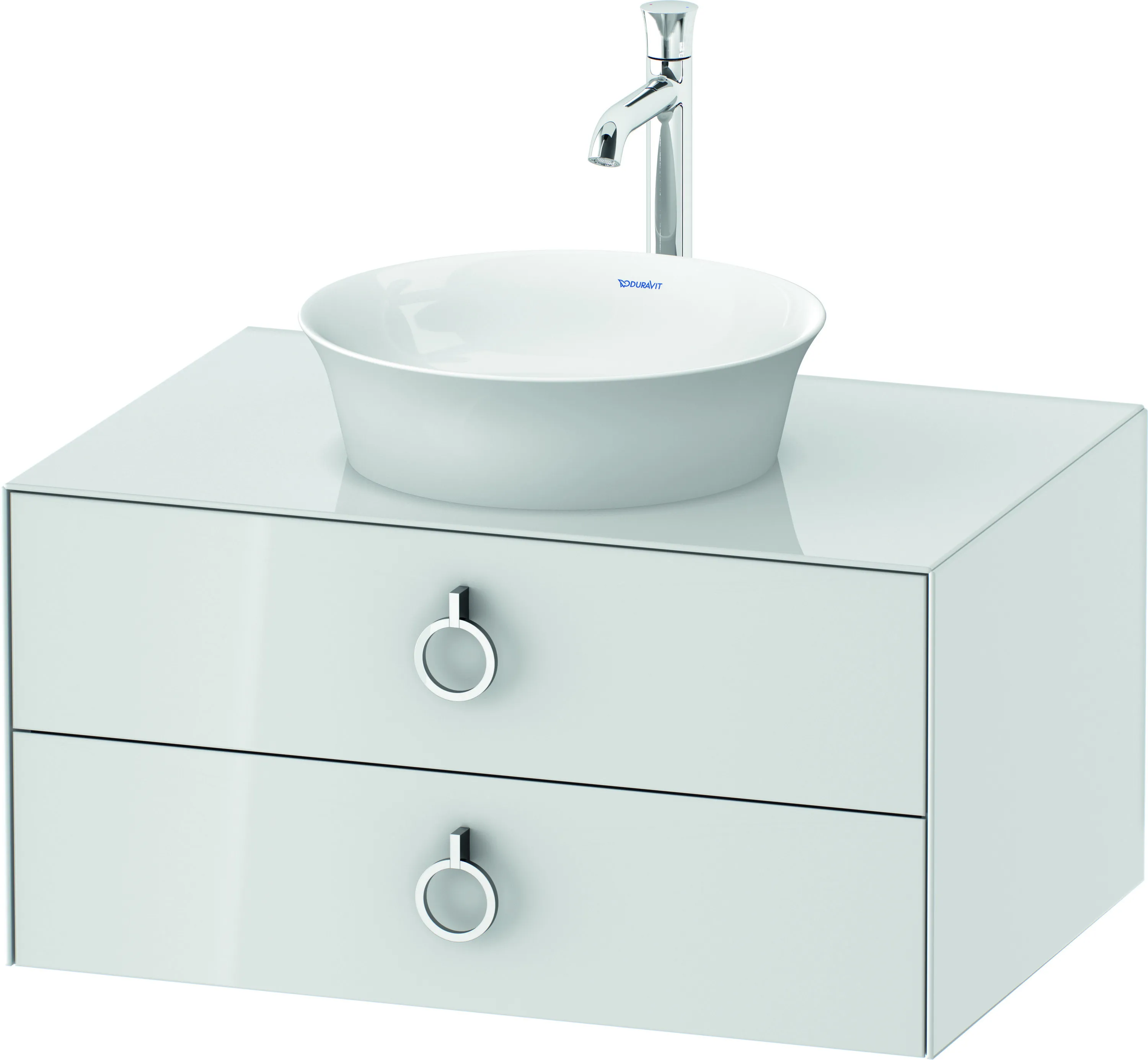 Duravit Waschtischunterschrank „White Tulip“, mit Beleuchtung