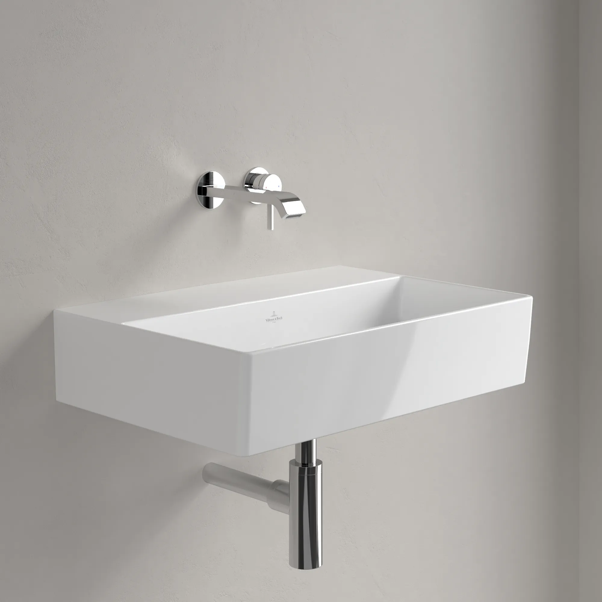Villeroy & Boch Memento 2.0 Waschbecken TitanCeram 600x420mm Rechteck ohne Überlauf Weiß Alpin Villeroy & Boch Memento 2.0 Waschbecken TitanCeram 600x420mm Rechteck ohne Überlauf Weiß Alpin
