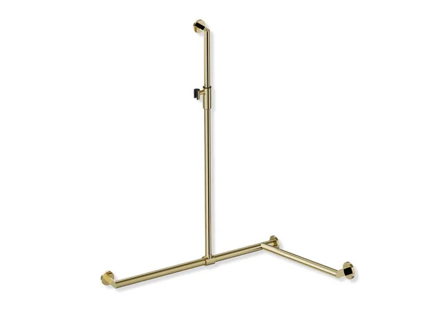 HEWI Duschhandlauf System 900 PG93, Edelstahl PVD, Brausehalter verschiebbar HEWI Duschhandlauf System 900 PG93, Edelstahl PVD, Brausehalter verschiebbar