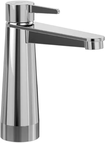 Einhand-Waschtischarmatur „Conum“ 16,5 cm Ausladung 129 mm in Chrom Einhand-Waschtischarmatur „Conum“ 16,5 cm Ausladung 129 mm in Chrom