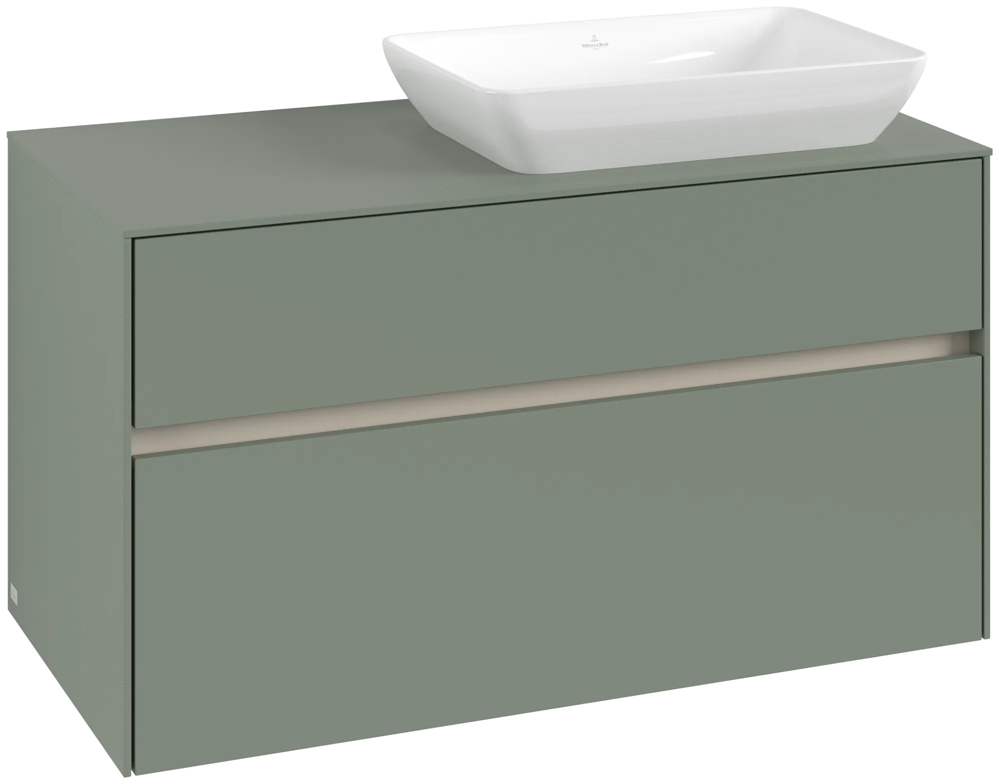 Villeroy & Boch Collaro Waschbeckenunterschrank C11100 Soft Green