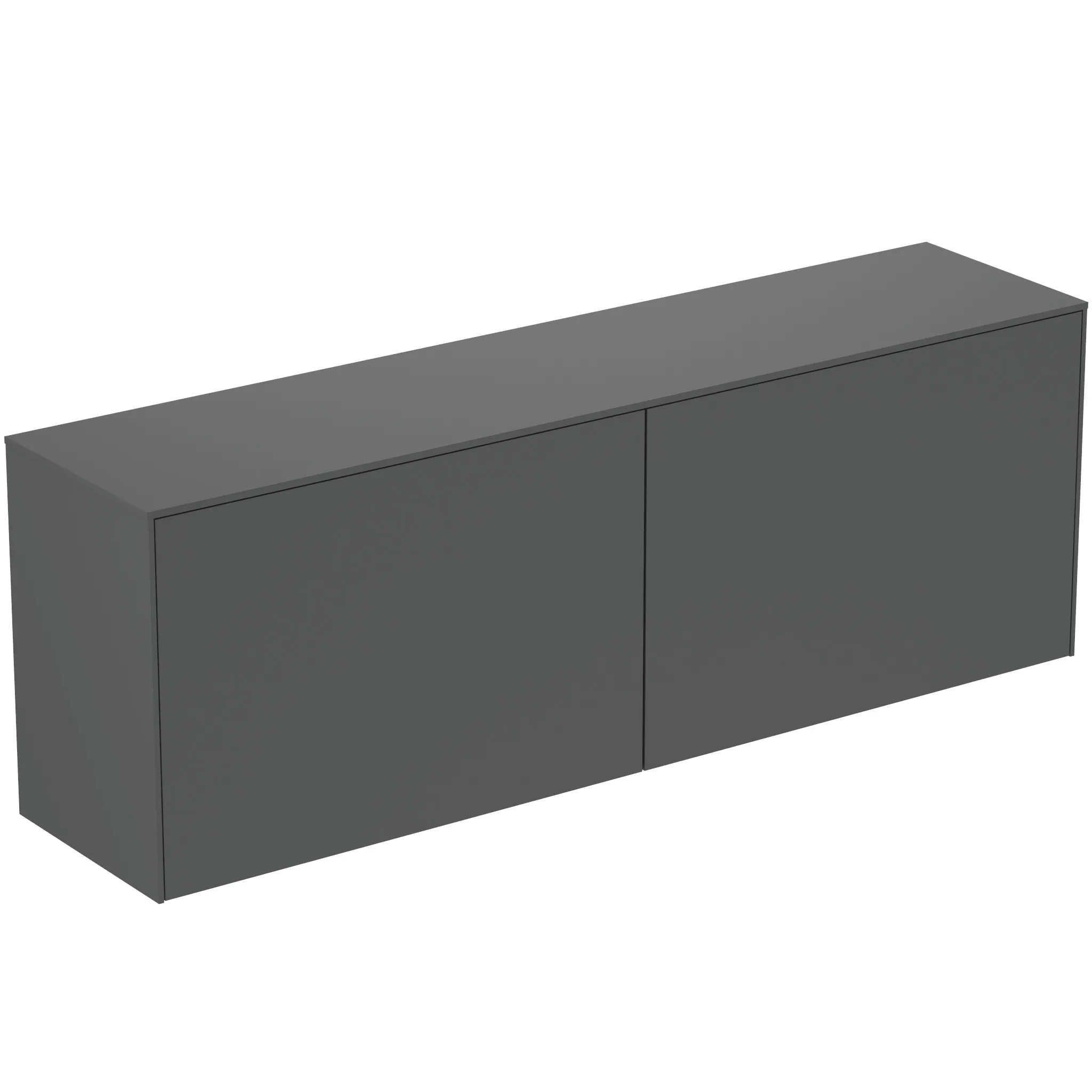 Ideal Standard Waschtischunterschrank Conca, 2 Auszüge, Anthrazit