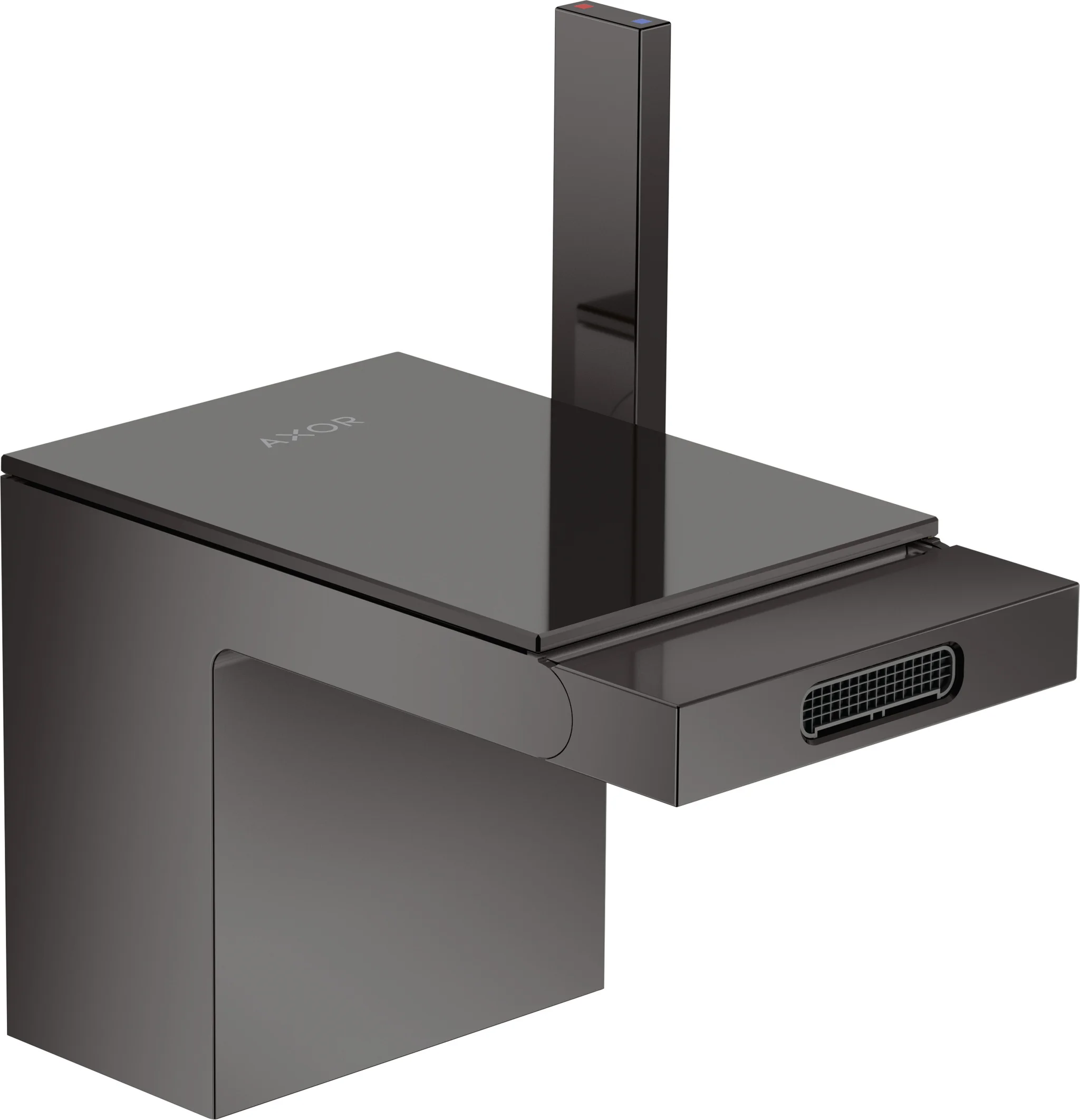 Hansgrohe AXOR MyEdition Platte 117 mm Metall Polished Black Chrome abnehmbar Hansgrohe AXOR MyEdition Platte 117 mm Metall Polished Black Chrome abnehmbar