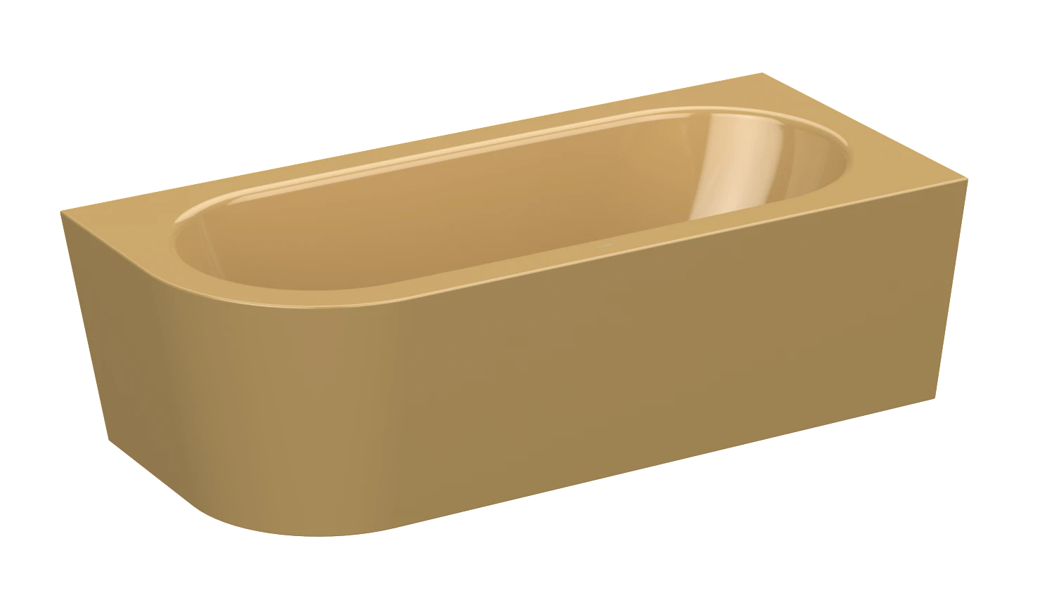 Bette rechteck Badewanne „BetteStarlet V Silhouette“ 185 × 85 cm in Curry