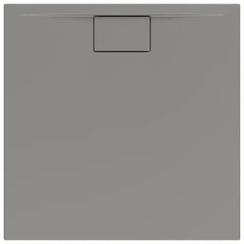Villeroy & Boch quadrat Duschwanne „Architectura MetalRim“ 90 × 90 cm ohne Oberflächenbeschichtung, in Brown
