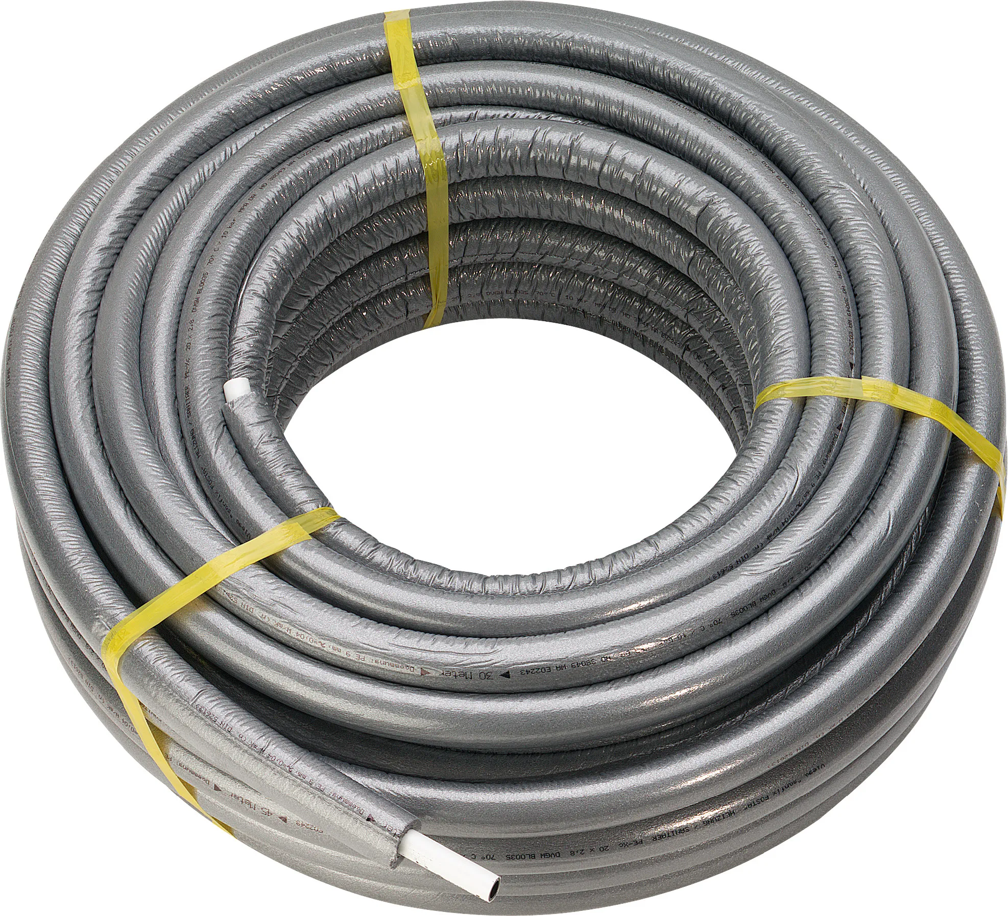Viega „Sanfix Fosta“ Kunststoffrohr mit Dämmung PE-Xc/Al/PE-Xc ⌀ 16 × 2,2 mm Viega „Sanfix Fosta“ Kunststoffrohr mit Dämmung PE-Xc/Al/PE-Xc ⌀ 16 × 2,2 mm
