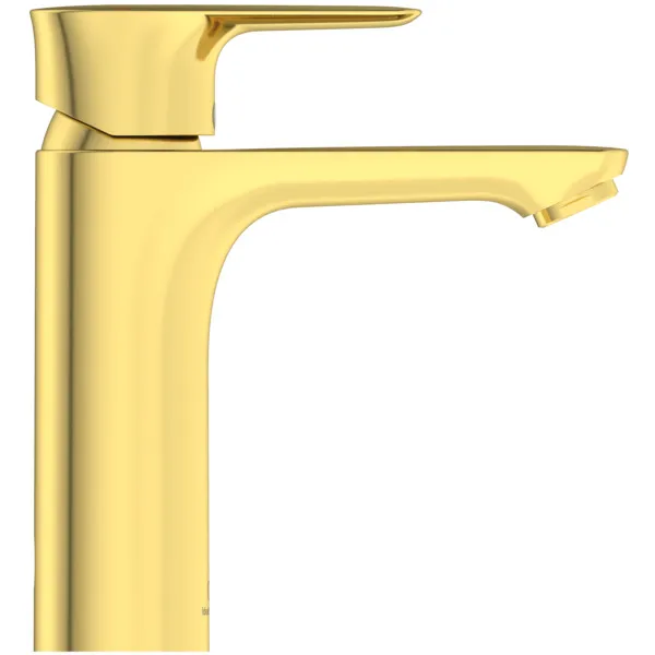 Ideal Standard Connect Air Waschtischarmatur, Brushed Gold, Ausladung 125 mm, Durchfluss 5 l/min Ideal Standard Connect Air Waschtischarmatur, Brushed Gold, Ausladung 125 mm, Durchfluss 5 l/min