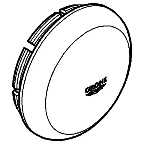 Abdeckhaube 45363, für Relexa und Tempesta Brausestangen ⌀ 25 mm, chrom Abdeckhaube 45363, für Relexa und Tempesta Brausestangen ⌀ 25 mm, chrom