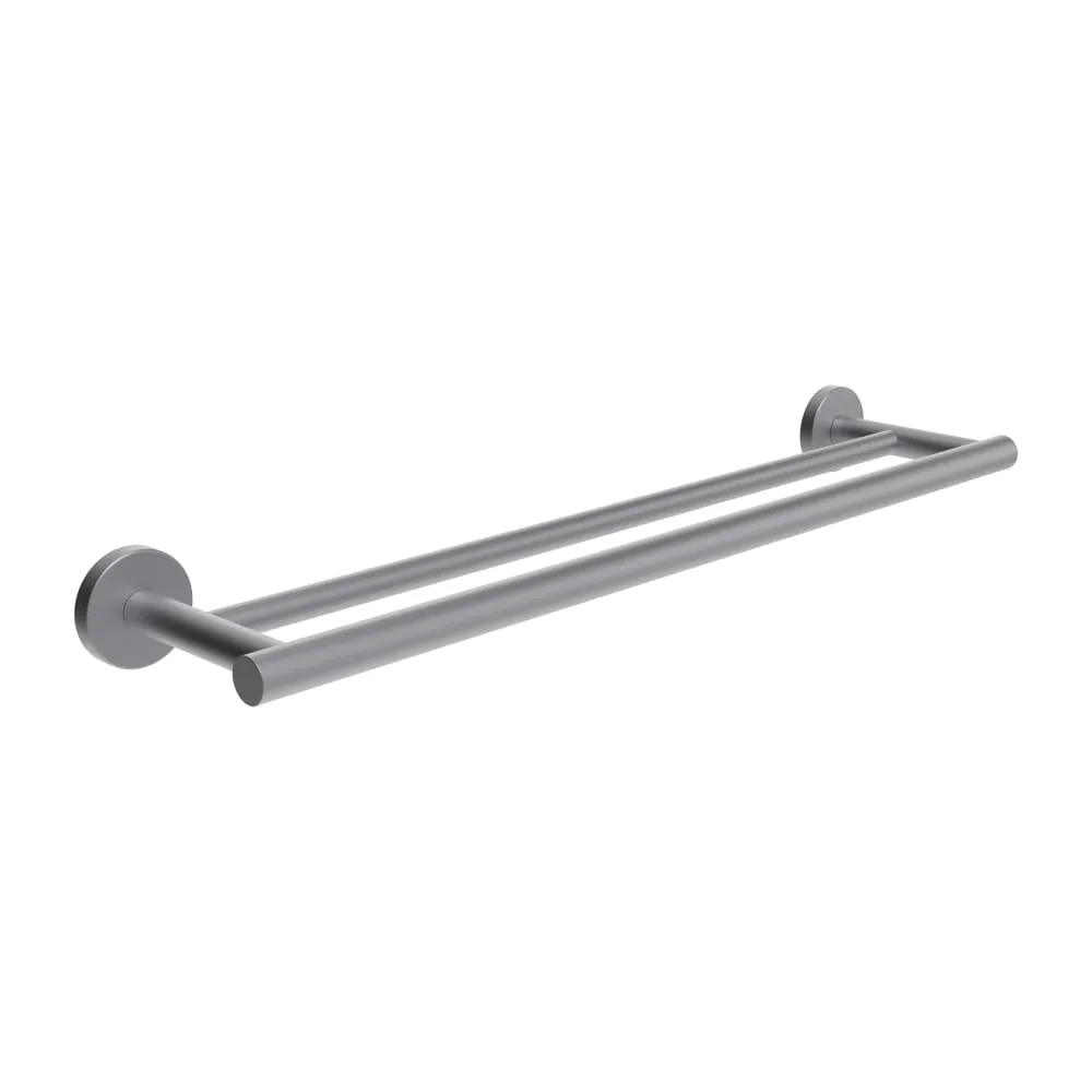 Niara Handtuchstange doppelt 38106.2 60 cm, Edelstahl gebürstet