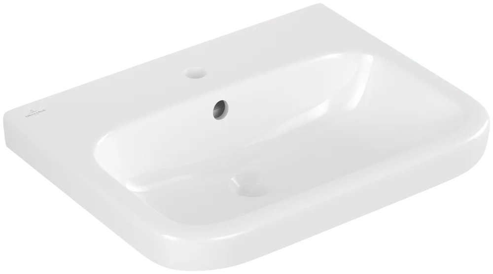 Villeroy & Boch Architectura Wandwaschbecken 41886G, 600x470x180mm, weiß Alpin, glänzend, mit Überlauf, für 3-Loch-Armatur Villeroy & Boch Architectura Wandwaschbecken 41886G, 600x470x180mm, weiß Alpin, glänzend, mit Überlauf, für 3-Loch-Armatur