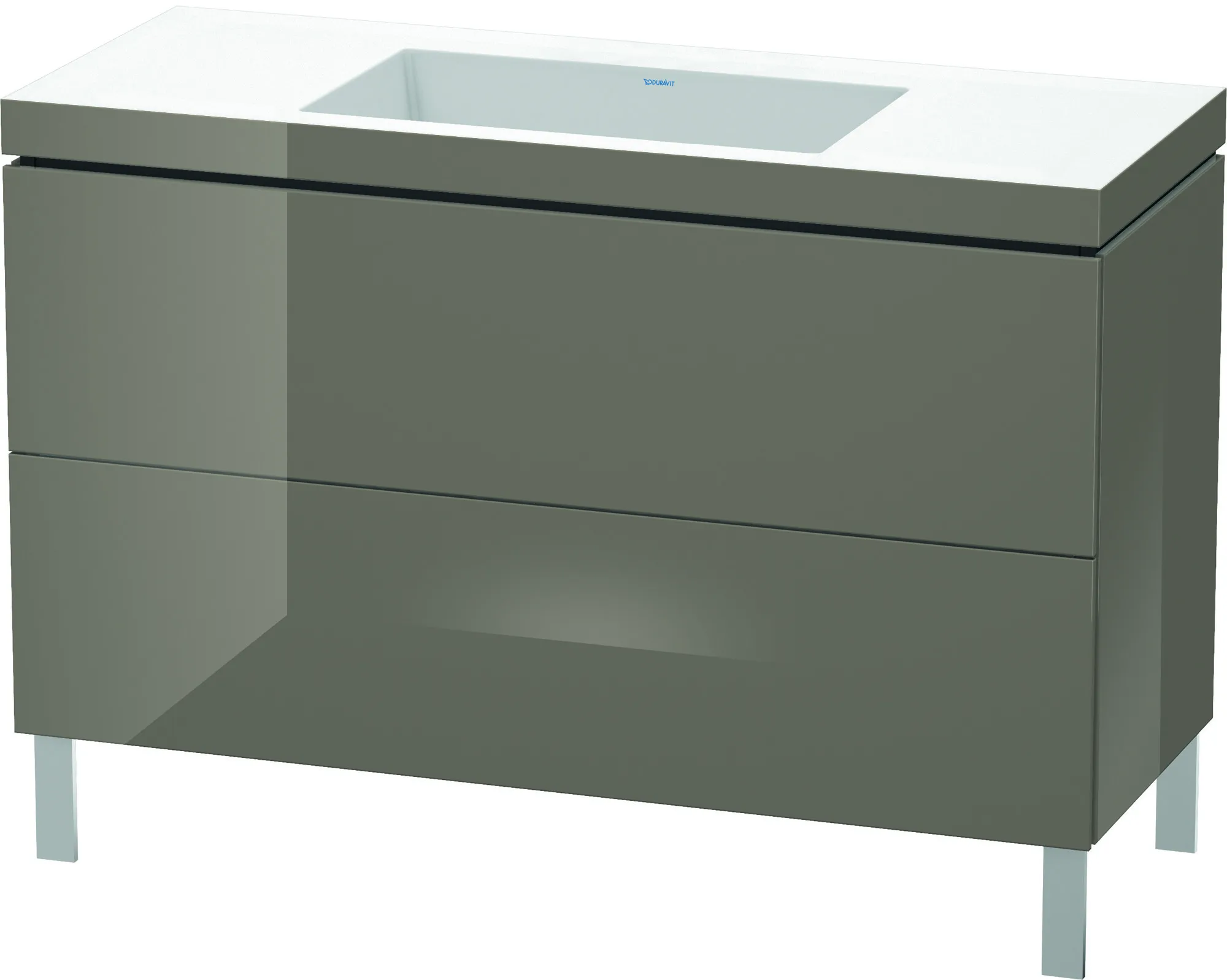 Duravit Set bodenstehend „L-Cube“ 120 × 48 × 69,8 cm