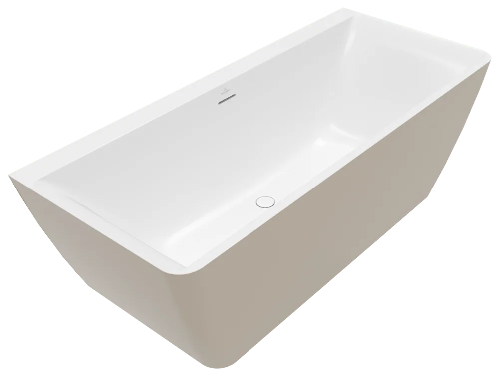 Villeroy & Boch Subway 3.0 Badewanne, Vorwand-Badewanne, Quaryl, Stone White, 1800x800x495mm Villeroy & Boch Subway 3.0 Badewanne, Vorwand-Badewanne, Quaryl, Stone White, 1800x800x495mm