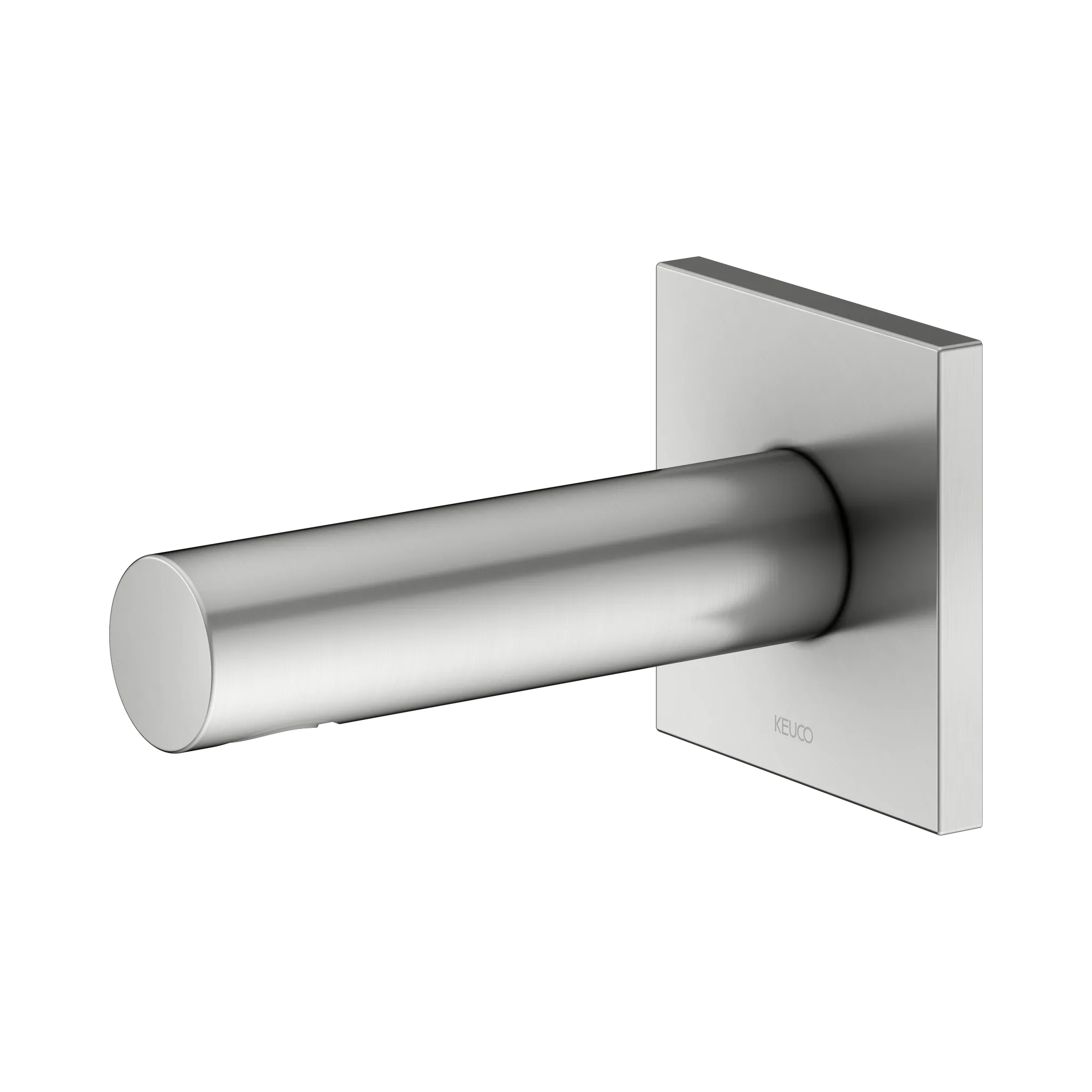 KEUCO IXMO Wanneneinlauf eckig Ausladung 130 mm Edelstahl-finish
