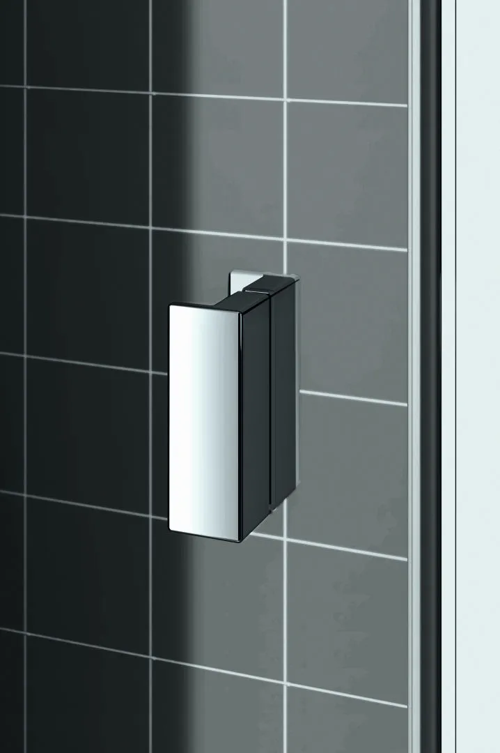 Kermi Pendeltür 1-flügelig links für Nische „RAYA“ Glas Klar, Profile Silber Mattglanz, BV: 858 - 888 mm WE: 858 - 888 mm H: 1850 mm Kermi Pendeltür 1-flügelig links für Nische „RAYA“ Glas Klar, Profile Silber Mattglanz, BV: 858 - 888 mm WE: 858 - 888 mm H: 1850 mm