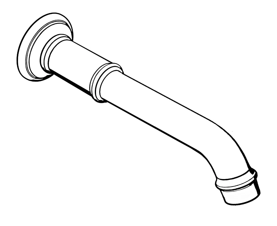 Hansgrohe AXOR Montreux Wanneneinlauf Chrom, Ausladung 220 mm, max. Durchfluss 20 l/min, Normalstrahl Hansgrohe AXOR Montreux Wanneneinlauf Chrom, Ausladung 220 mm, max. Durchfluss 20 l/min, Normalstrahl