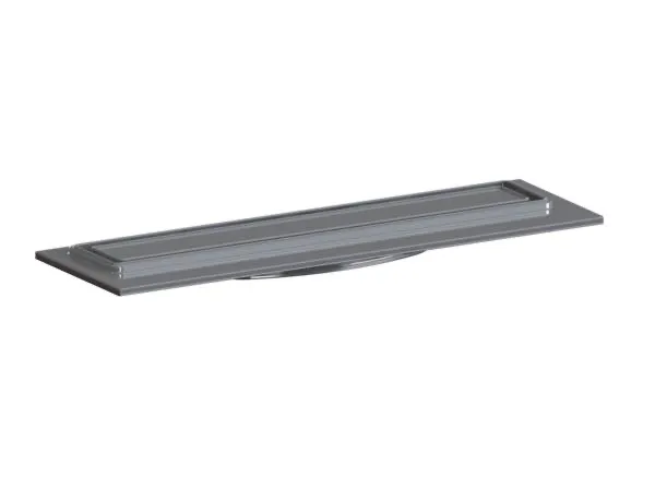 Duschrinne CeraFrame Liquid senkrecht, 270 x 47 mm