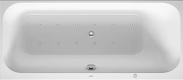 Duravit Whirlwanne „Happy D.2“ rechteck 1600 × 700 mm mit Air-System, in Weiß Duravit Whirlwanne „Happy D.2“ rechteck 1600 × 700 mm mit Air-System, in Weiß