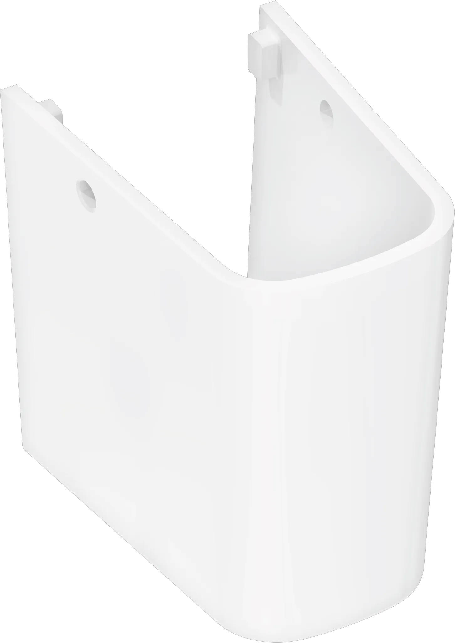 Hansgrohe Xanuia Q Halbsäule für Handwaschbecken/Waschtische, Weiß Hansgrohe Xanuia Q Halbsäule für Handwaschbecken/Waschtische, Weiß