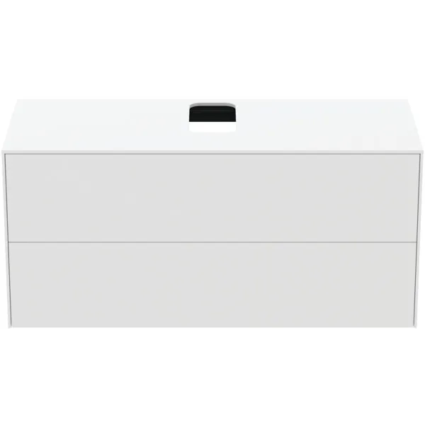 Ideal Standard Waschtischunterschrank Conca, 2 Auszüge, Weiß Ideal Standard Waschtischunterschrank Conca, 2 Auszüge, Weiß