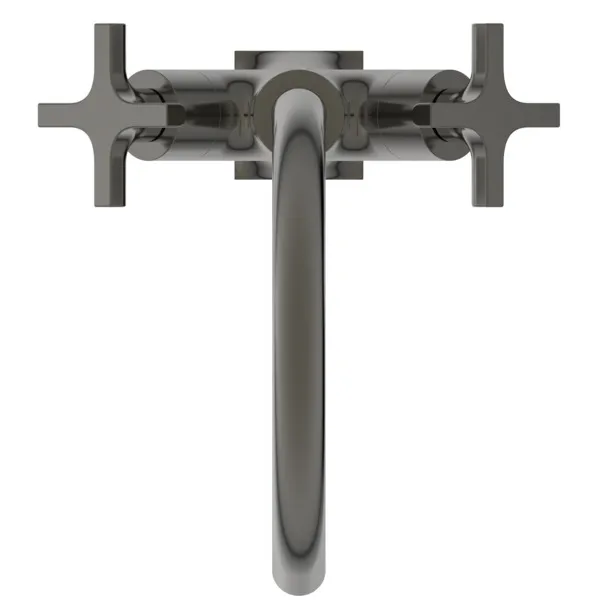 Waschtischarmatur Joy Neo ohne Ablaufgarnitur Ausladung 169mm Kreuzgriffe Magnetic Grey Waschtischarmatur Joy Neo ohne Ablaufgarnitur Ausladung 169mm Kreuzgriffe Magnetic Grey