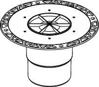 drainpoint S Ablauf DN 100 senkrecht mit Seal System Universalflansch drainpoint S Ablauf DN 100 senkrecht mit Seal System Universalflansch