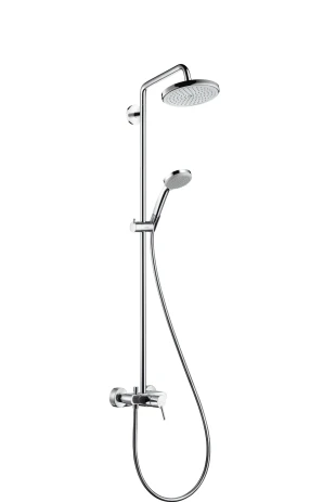 Showerpipe Croma 220 für Dusche chrom mit Brausenmischer