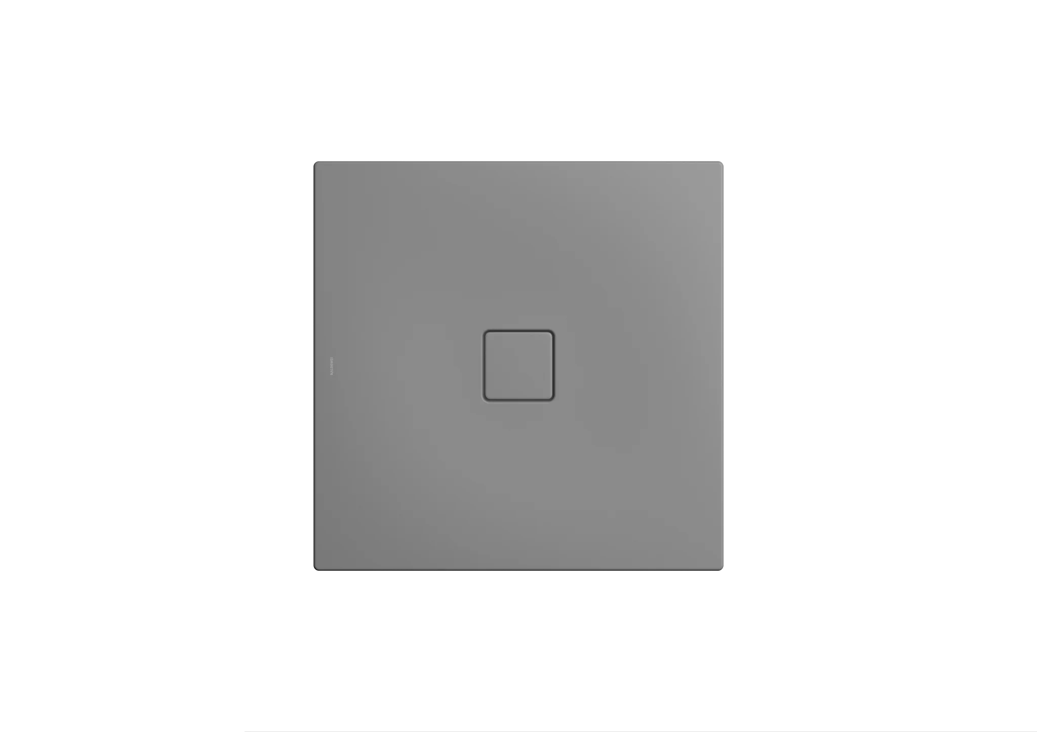 Kaldewei CONOFLAT Duschfläche 900x900 mm, cool grey 40, Secure Plus, bodengleich, 23 mm tief