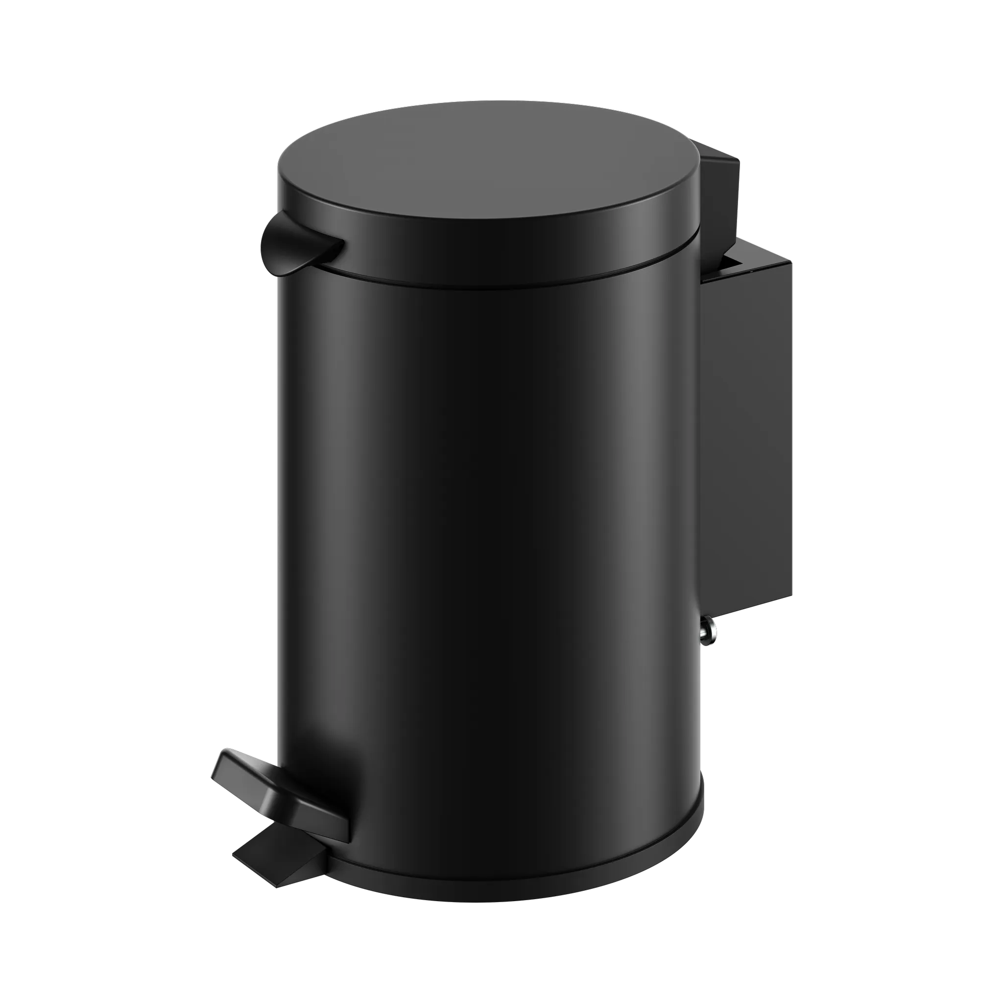 Plan Hygieneabfallsammler wandhängend schwarz matt Plan Hygieneabfallsammler wandhängend schwarz matt