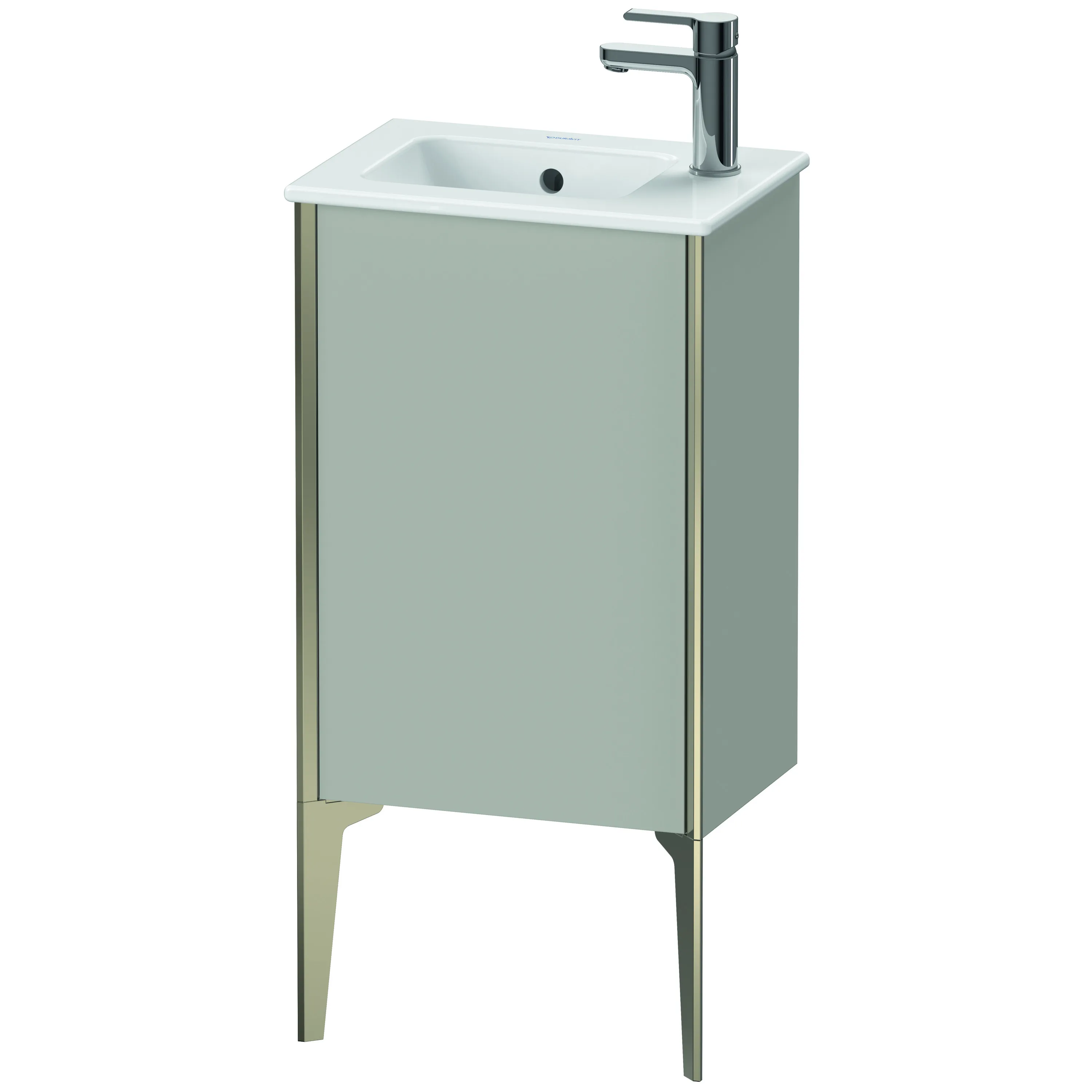 Duravit Waschtischunterschrank bodenstehend „XViu“ 41 × 59,4 × 29 cm in Betongrau Matt