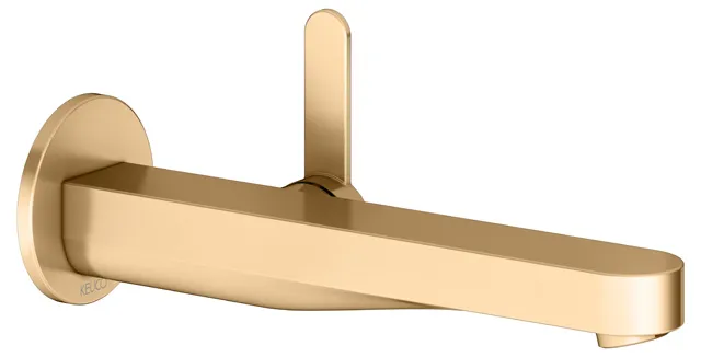 IXMO Einhebel-Waschtischmischer UP Ausladung 225 mm/IXMO Flat Messing gebürstet IXMO Einhebel-Waschtischmischer UP Ausladung 225 mm/IXMO Flat Messing gebürstet