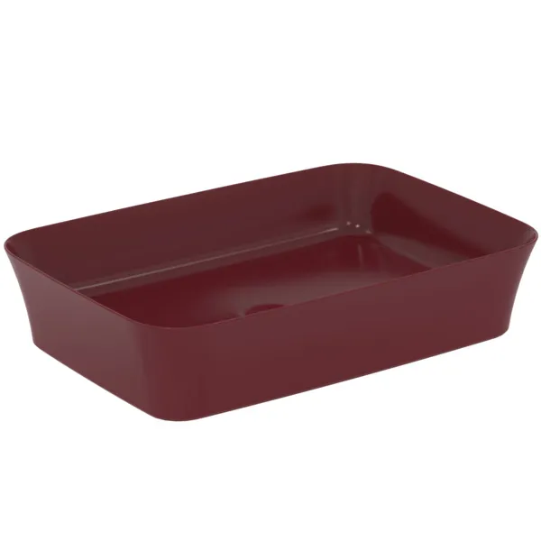 Waschbecken „Ipalyss“ 55 × 38 × 12,5 cm in Granatapfel