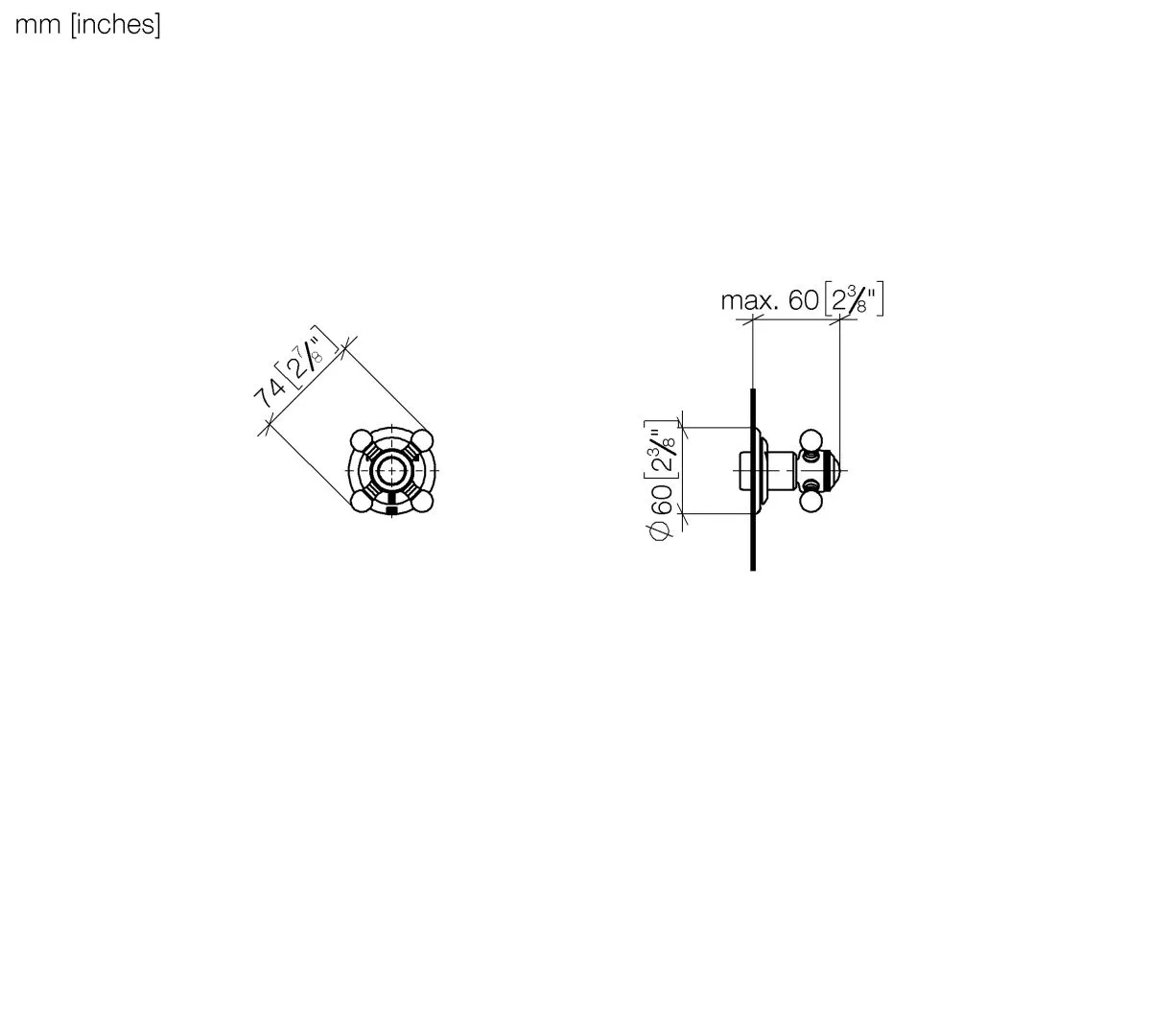 UP-Dreiwege-Umstellung MADISON Chrom 36210361 UP-Dreiwege-Umstellung MADISON Chrom 36210361