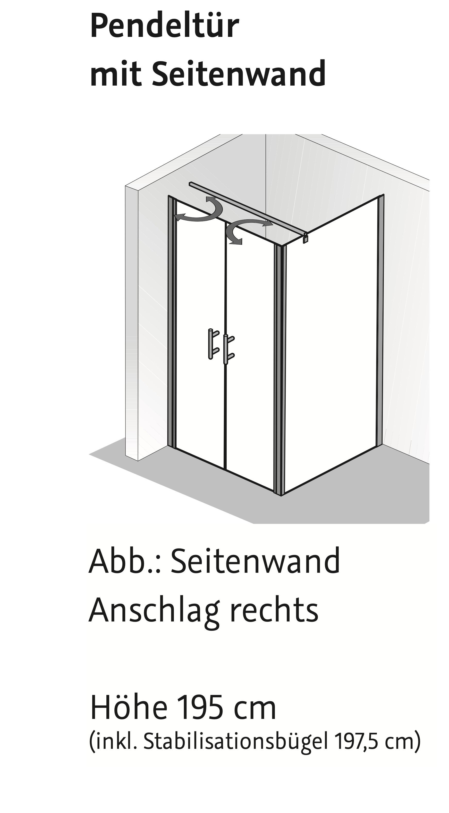 HSK gerahmte Seitenwand für Pendeltür „Favorit Nova“ Glas Mattierung mittig (65 cm), Profile Alu Silber-matt, für 900 mm, H: 1950 mm HSK gerahmte Seitenwand für Pendeltür „Favorit Nova“ Glas Mattierung mittig (65 cm), Profile Alu Silber-matt, für 900 mm, H: 1950 mm