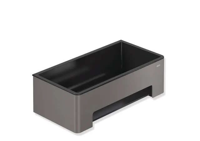 HEWI Duschkorb System 900, Dunkelgrau Perlglimmer tiefmatt HEWI Duschkorb System 900, Dunkelgrau Perlglimmer tiefmatt