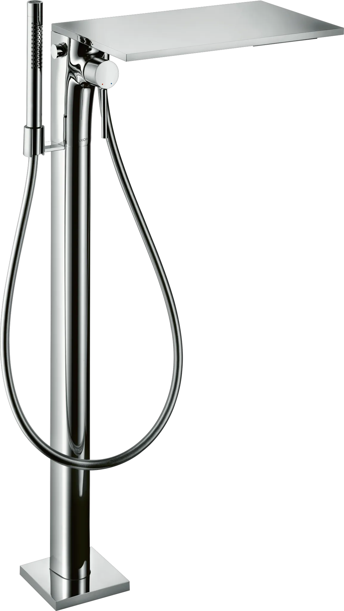 Hansgrohe AXOR Massaud Einhebel-Wannenmischer bodenstehend Brushed Black Chrome Hansgrohe AXOR Massaud Einhebel-Wannenmischer bodenstehend Brushed Black Chrome