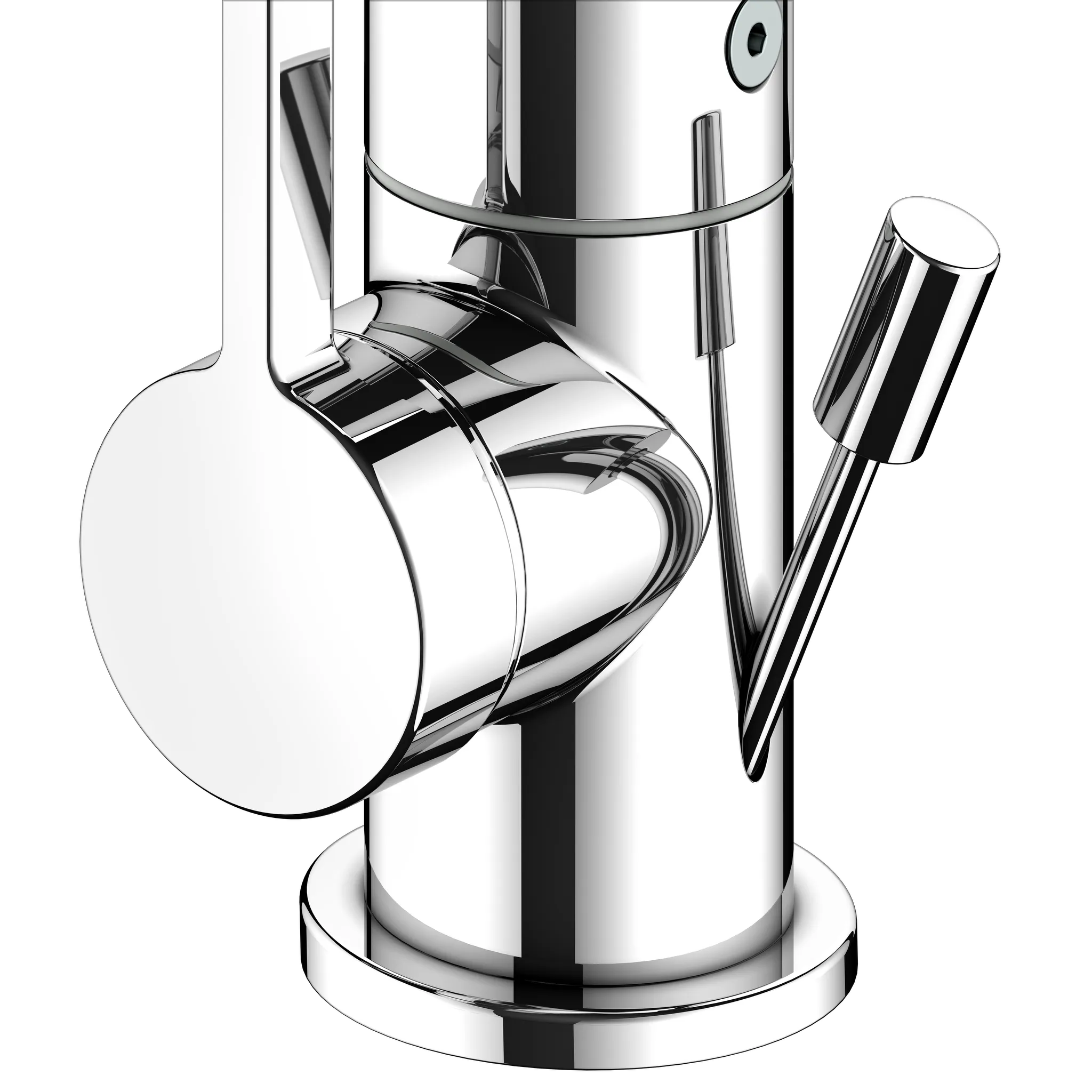 Edition 400 51505010000 Einhebel-Waschtischmischer 150 mit Zugstangen-Ablaufgarnitur schwenkbar verchromt Edition 400 51505010000 Einhebel-Waschtischmischer 150 mit Zugstangen-Ablaufgarnitur schwenkbar verchromt