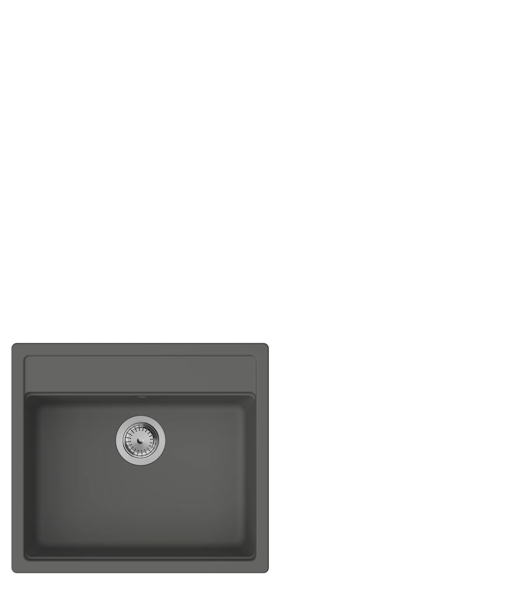 Hansgrohe S52 S520-F510 Einbauspüle Steingrau Hansgrohe S52 S520-F510 Einbauspüle Steingrau