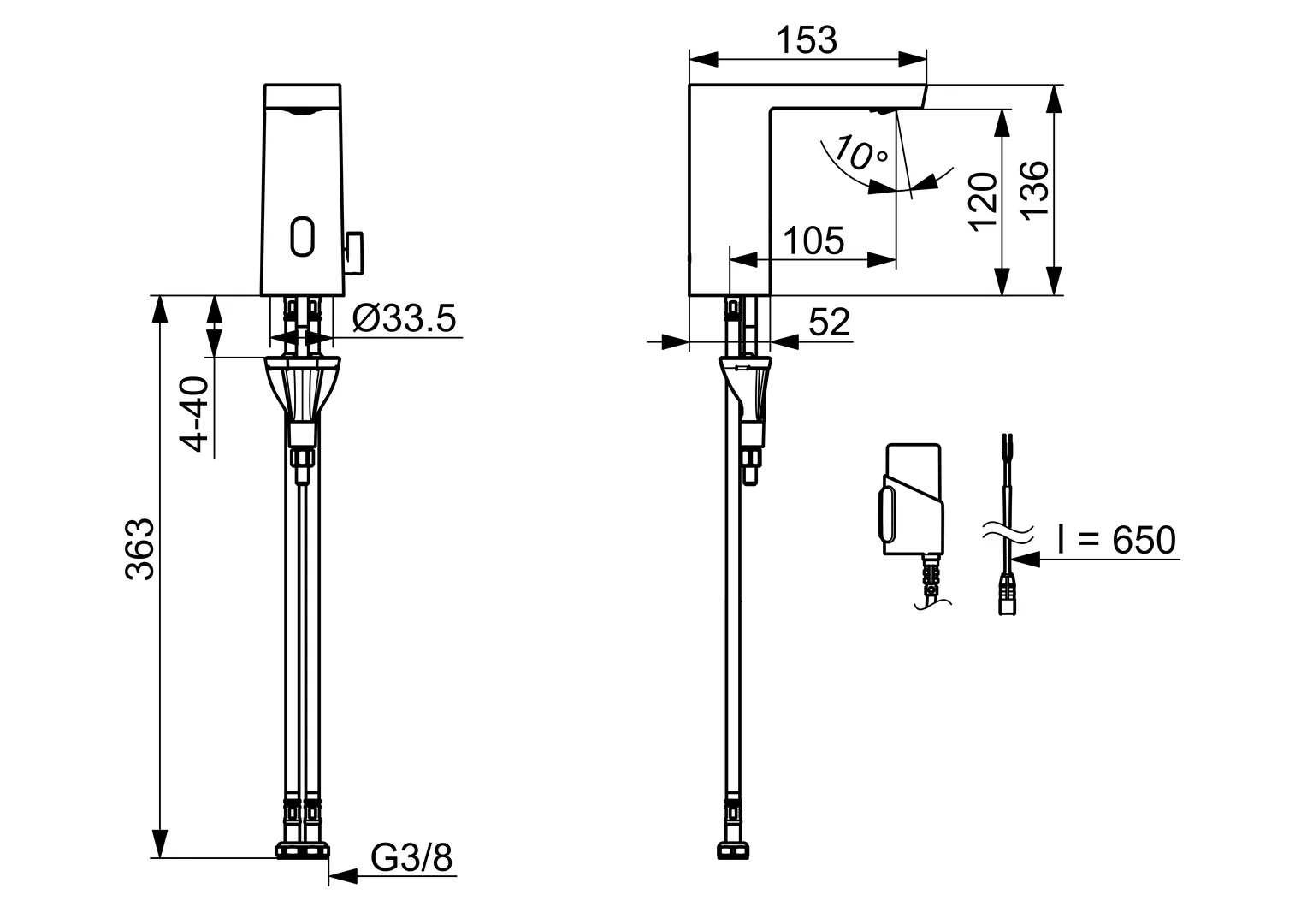 WT-Batt. HansaSTELA 5716 6 V, Bluetooth chr