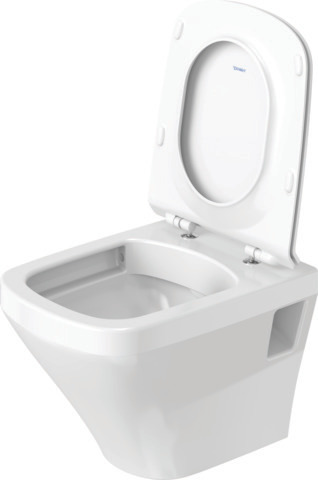 WC-Sitz DuraStyle ohne SoftClose Scharniere edelstahl, weiß