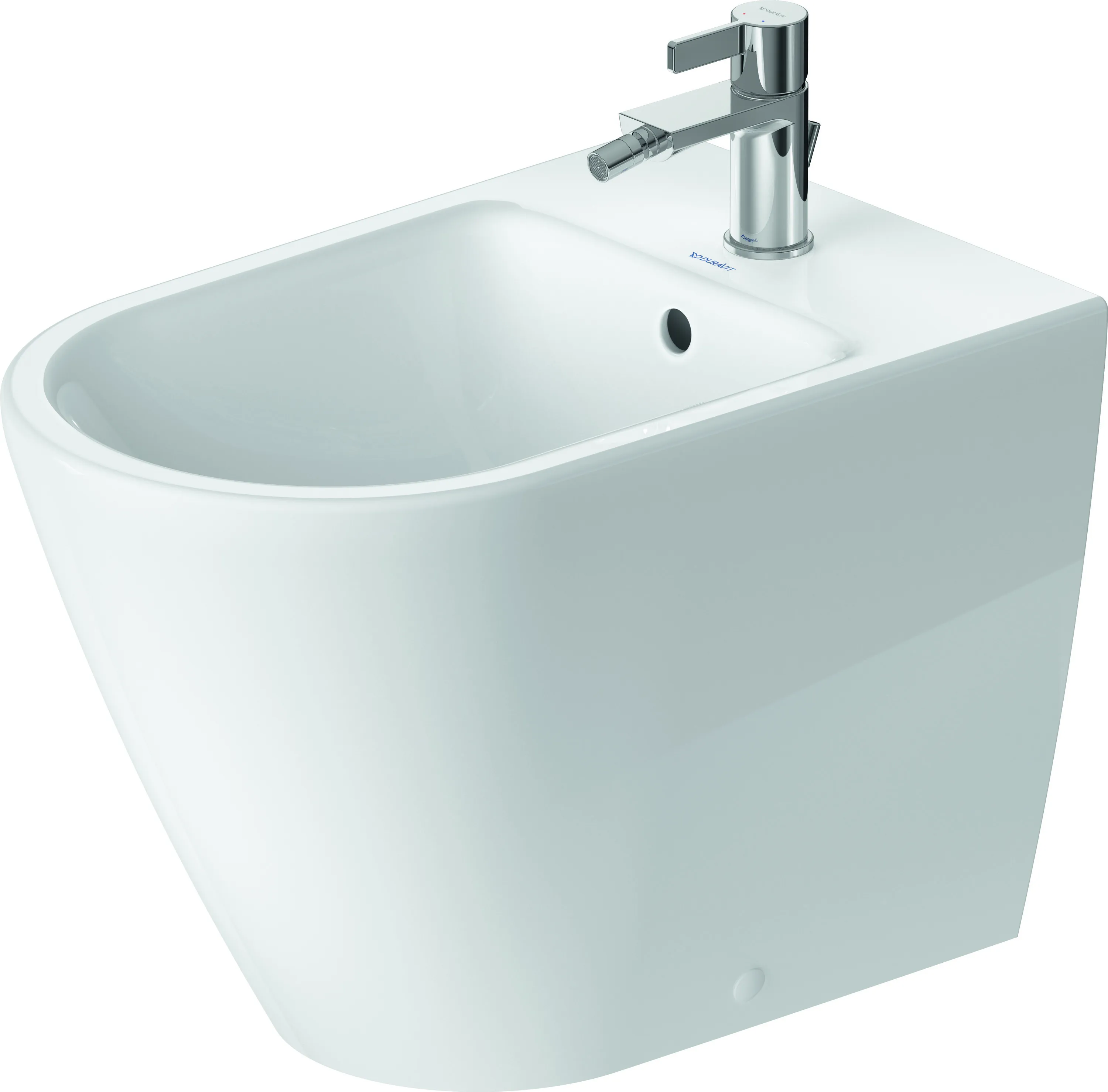 Duravit Stand-Bidet back to wall „D-Neo“, Befestigung sichtbar 37 × 58 × 40 cm